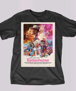 Barbenheimer Sean Longmore Collab Layeredbutter T-shirt Barbenheimer Sean Longmore Collab Layeredbutter T-shirt