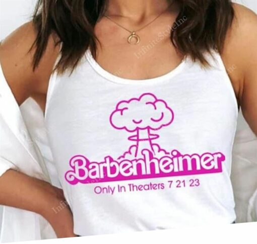 Barbenheimer Shirt Barbie 2023 Movie Oppenheimer Classic