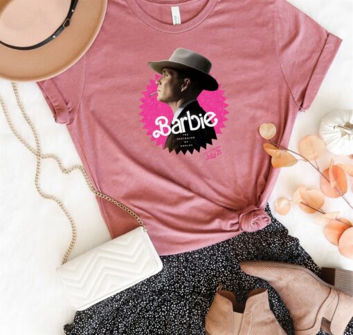 Barbenheimer Shirt Barbie X Oppenheimer Shirt Double Feature