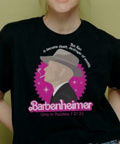 Barbenheimer Shirt Barbie X Oppenheimer Shirt Funny Shirt Barbenheimer Shirt Barbie X Oppenheimer Shirt Funny Shirt