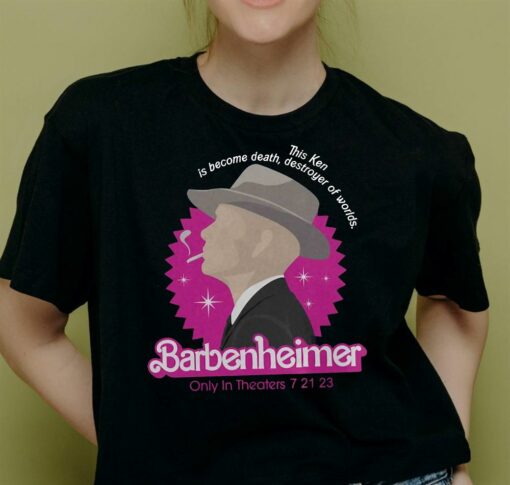 Barbenheimer Shirt Barbie X Oppenheimer Shirt Funny Shirt