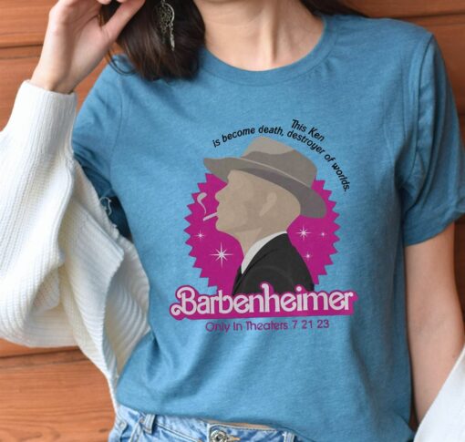 Barbenheimer Shirt Barbie X Oppenheimer Shirt Funny Shirt