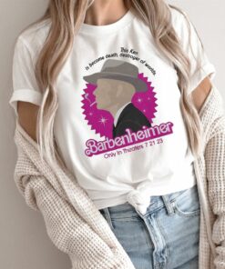 Barbenheimer Shirt Barbie X Oppenheimer Shirt Funny Shirt 2 Barbenheimer Shirt Barbie X Oppenheimer Shirt Funny Shirt 3