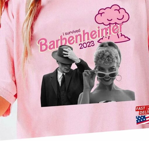 Barbenheimer Sweatshirt Barbie X Oppenheimer Hoodie Double