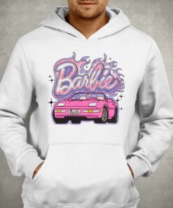 Barbie Glitter Car Boyfriend Fit Girls T shirt 3