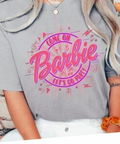 Barbie Lets Go Party Tshirt Margot Vintage Shirt Barbie Lets Go Party Tshirt Margot Vintage Shirt