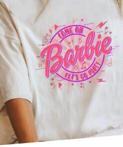 Barbie Lets Go Party Tshirt Margot Vintage Shirt Barbie Lets Go Party Tshirt Margot Vintage Shirt