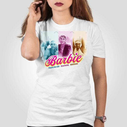 Barbie Movie 2023 Ryan Gosling As Ken And Kingsley Ben-adir Ncuti Gatwa Shirt