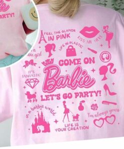 Barbie Movie 2023 Shirt Doll T-shirt Unisex Margot Vintage Barbie Movie 2023 Shirt Doll T-shirt Unisex Margot Vintage