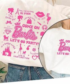 Barbie Movie 2023 Shirt Doll T-shirt Unisex Margot Vintage Barbie Movie 2023 Shirt Doll T-shirt Unisex Margot Vintage