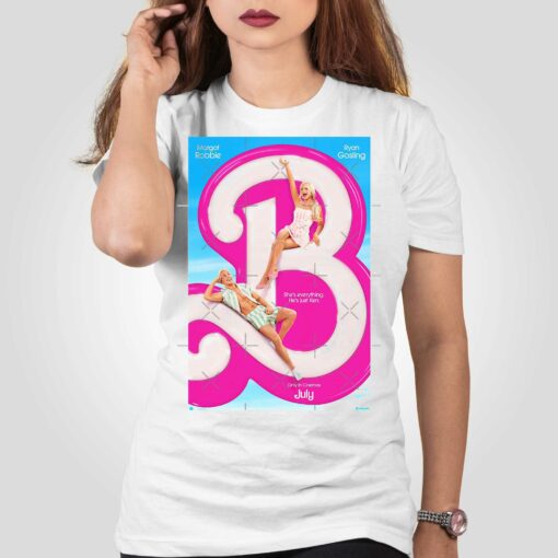 Barbie Movie Poster 2023 T-shirt