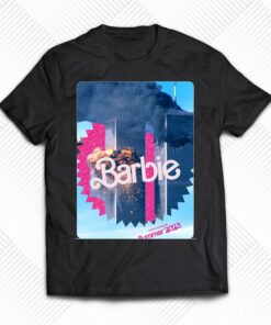 Barbie Movie Twin Towers T shirt 1