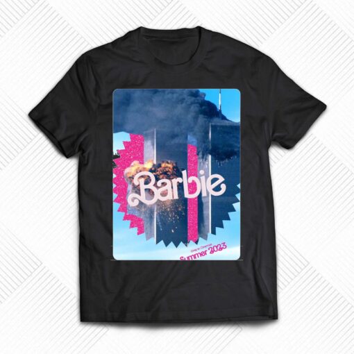 Barbie Movie Twin Towers T-shirt