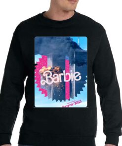 Barbie Movie Twin Towers T-shirt 3 Barbie Movie Twin Towers T shirt 4