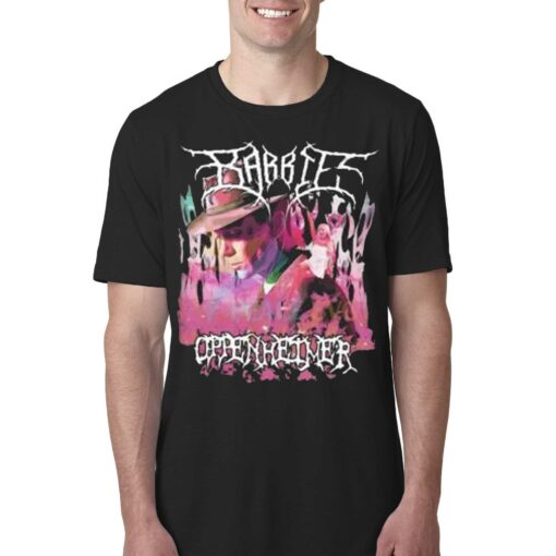 Barbie Oppenheimer Black Metal Barbie Movie 2023 Shirt