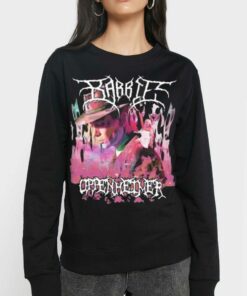 Barbie Oppenheimer Black Metal Barbie Movie 2023 Shirt 4