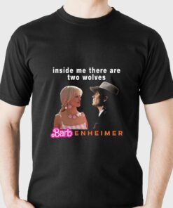Barbie Oppenheimer Inside Me There Are Two Wolves Essential T-shirt Barbie Oppenheimer Inside Me There Are Two Wolves Essential T-shirt