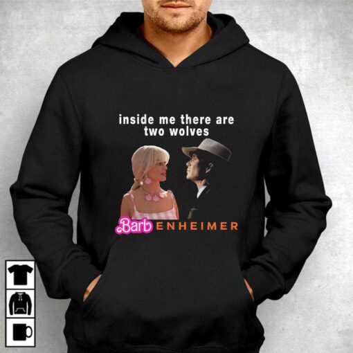 Barbie Oppenheimer Inside Me There Are Two Wolves Essential T-shirt