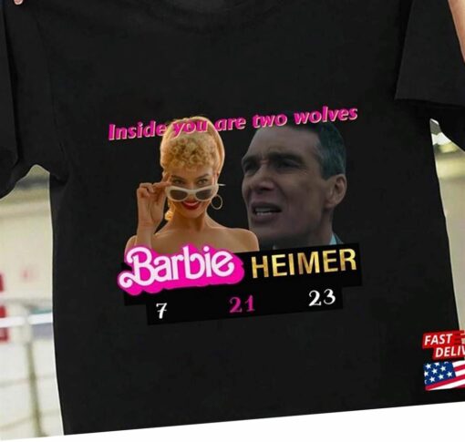 Barbie Oppenheimer Shirt Barbieheimer Active Funny Movie