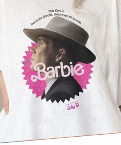Barbie Oppenheimer T-shirt Barbieheimer Active Funny Movie Barbie Oppenheimer T-shirt Barbieheimer Active Funny Movie