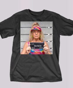 Barbie Trump Mugshot T-shirt Barbie Trump Mugshot T-shirt