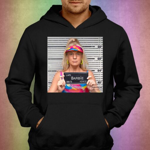 Barbie Trump Mugshot T-shirt