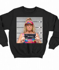 Barbie Trump Mugshot T shirt 4