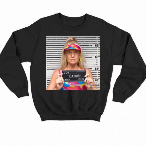 Barbie Trump Mugshot T-shirt