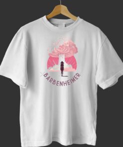 Barbie X Oppenheimer 2023 Barbenheimer T-shirt Barbie X Oppenheimer 2023 Barbenheimer T-shirt