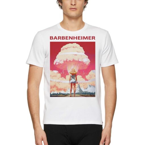 Barbie X Oppenheimer 2023 Movie Barbieheimer Shirt