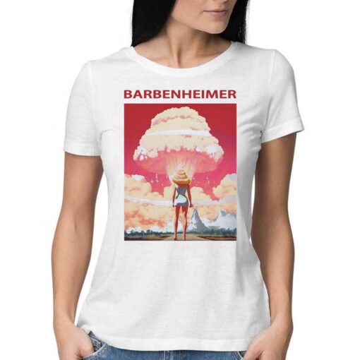 Barbie X Oppenheimer 2023 Movie Barbieheimer Shirt