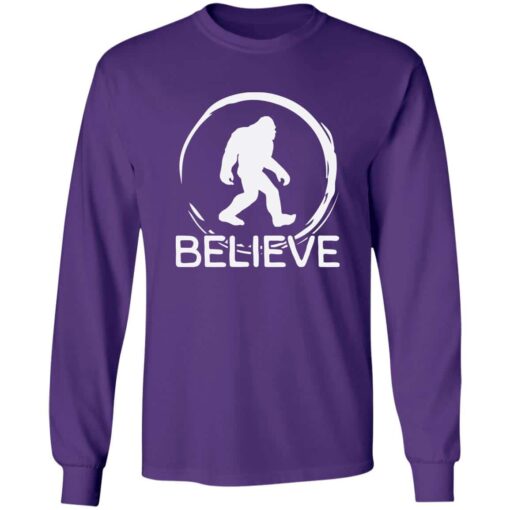 Bigfoot Believe Long Sleeve T-Shirt