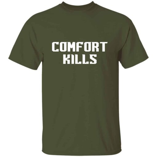 Comfort Kills Motivational T-shirt