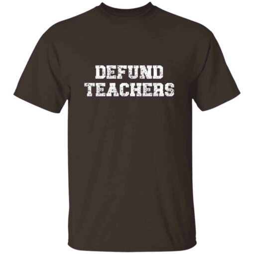 Defund Teachers Distressed T-Shirt