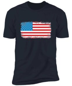 Distressed American Flag 4th of July Tee 3