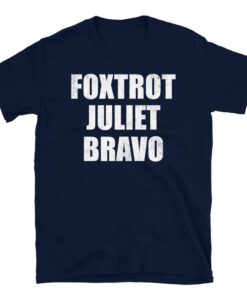 Distressed Foxtrot Juliet Bravo T-Shirt