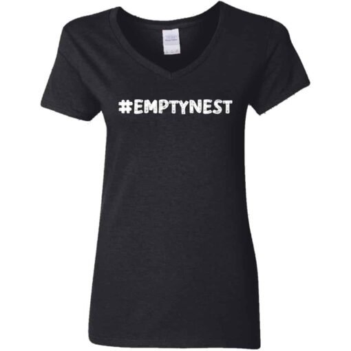 #EmptyNest Women’s V-Neck T-Shirt