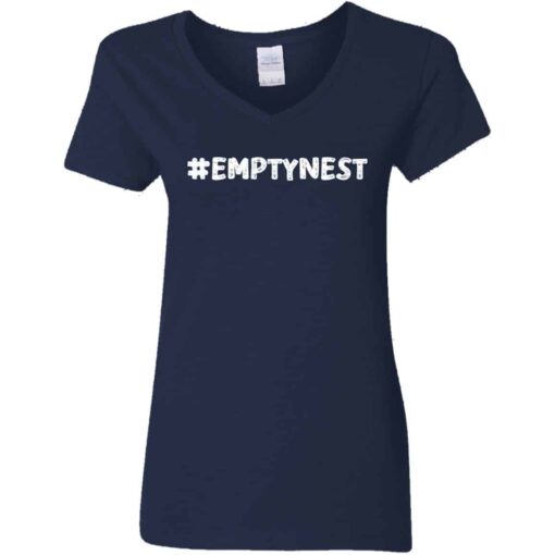 #EmptyNest Women’s V-Neck T-Shirt