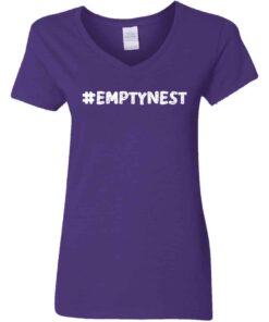 #EmptyNest Women's V-Neck T-Shirt 2 EmptyNest Womens V Neck T Shirt 3