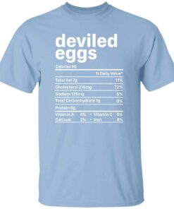 Funny Deviled Eggs Nutritional Value Unisex T-Shirt Funny Deviled Eggs Nutritional Value Unisex T-Shirt