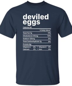 Funny Deviled Eggs Nutritional Value Unisex T-Shirt Funny Deviled Eggs Nutritional Value Unisex T-Shirt