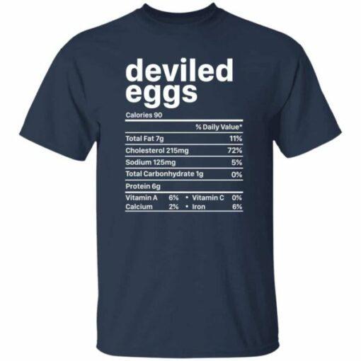 Funny Deviled Eggs Nutritional Value Unisex T-Shirt