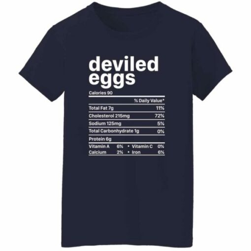 Funny Deviled Eggs Nutritional Value Women’s T-Shirt