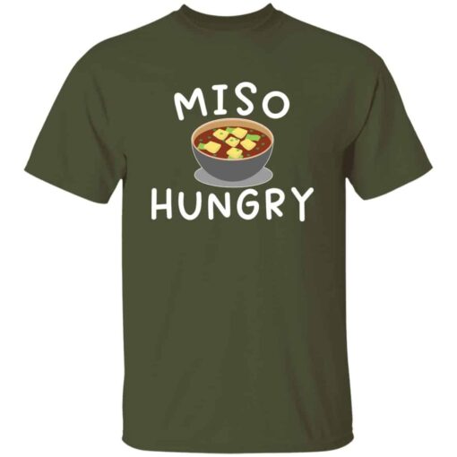 Funny miso soup t-shirt miso hungry Japanese food lover t-shirt