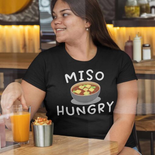 Funny miso soup t-shirt miso hungry Japanese food lover t-shirt