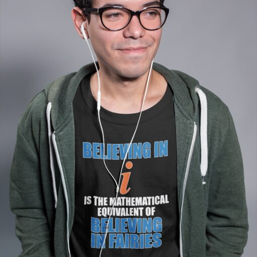 Imaginary numbers funny math geek T-shirt