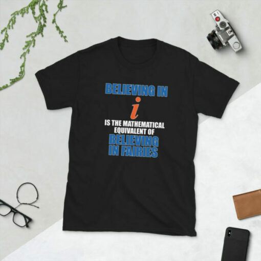 Imaginary numbers funny math geek T-shirt