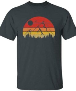 Retro Sunset Mountains T Shirt 6