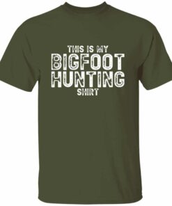 This Is My Bigfoot Hunting Shirt unisex Bigfoot hunter t shirt 4