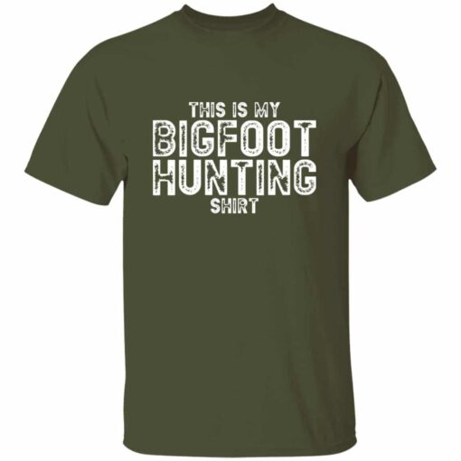 This Is My Bigfoot Hunting Shirt – unisex Bigfoot hunter t-shirt